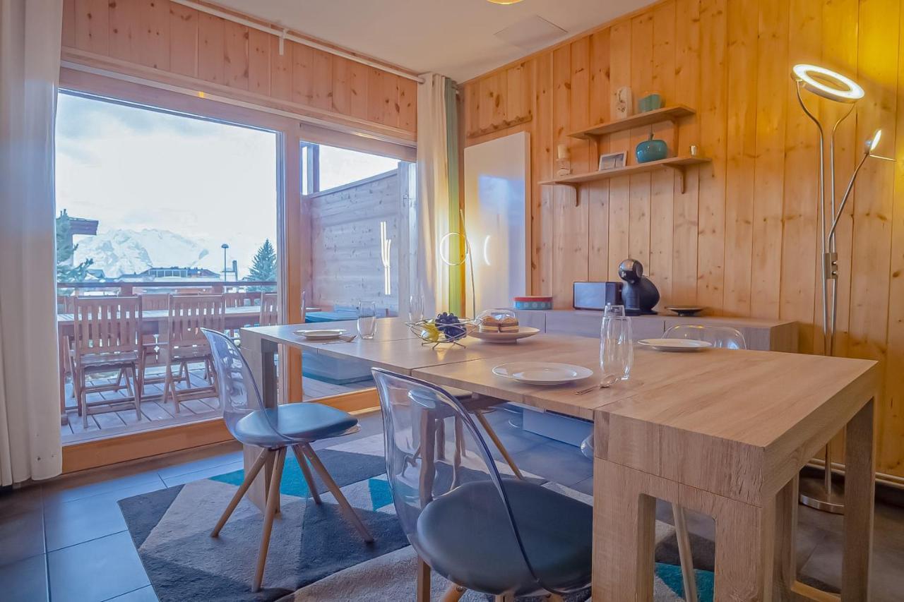 Appartement Bandera - Welkeys Huez Bagian luar foto