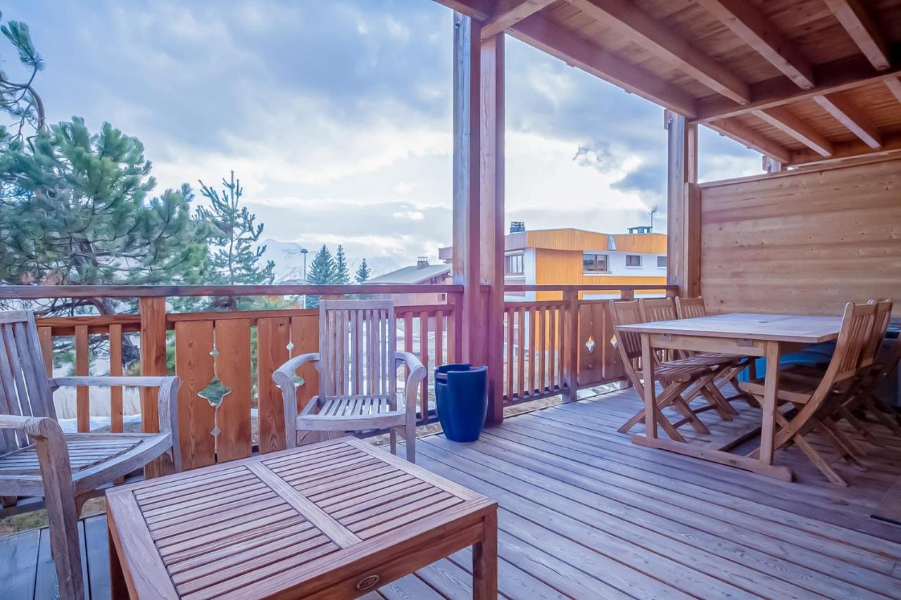 Appartement Bandera - Welkeys Huez Bagian luar foto